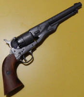 Объявление Револьвер Кольт 1860 - макет массогабаритный